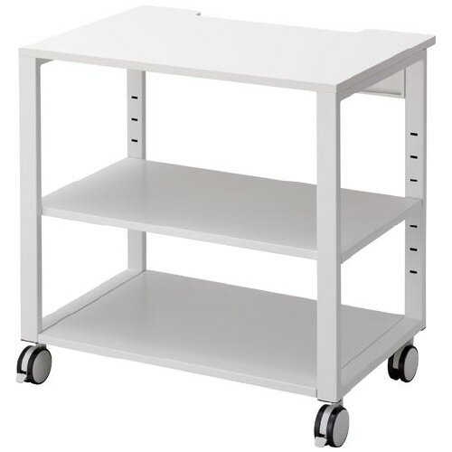 配線すっきりプリンタ台　幅700×奥行5003171-2651【カウネット】