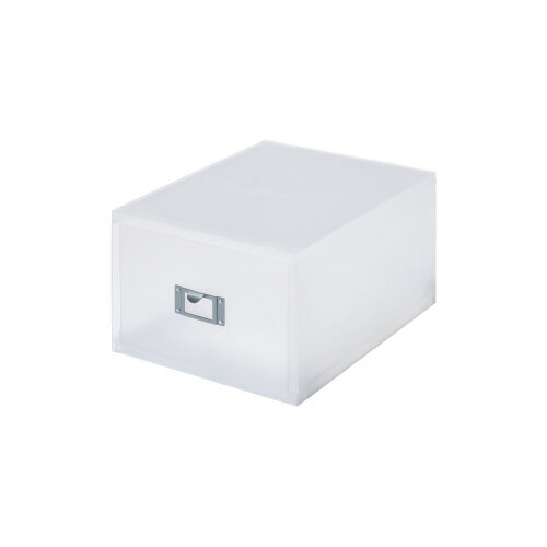 A4　DVDファイルユニットホワイト　W260×D350×H182mmMX-40WH【吉川国工業所】