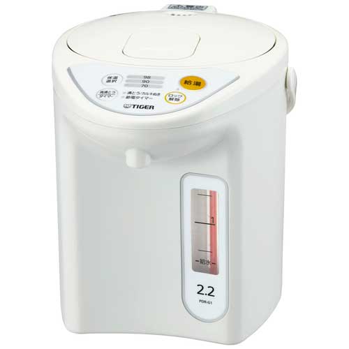 マイコン沸とう電動ポット 2.2L PDR-G221WPDR-G221W【タイガー魔法瓶】 マイコン沸とう電動ポット 2.2L PDR-G221WPDR-G221W【タイガー魔法瓶】