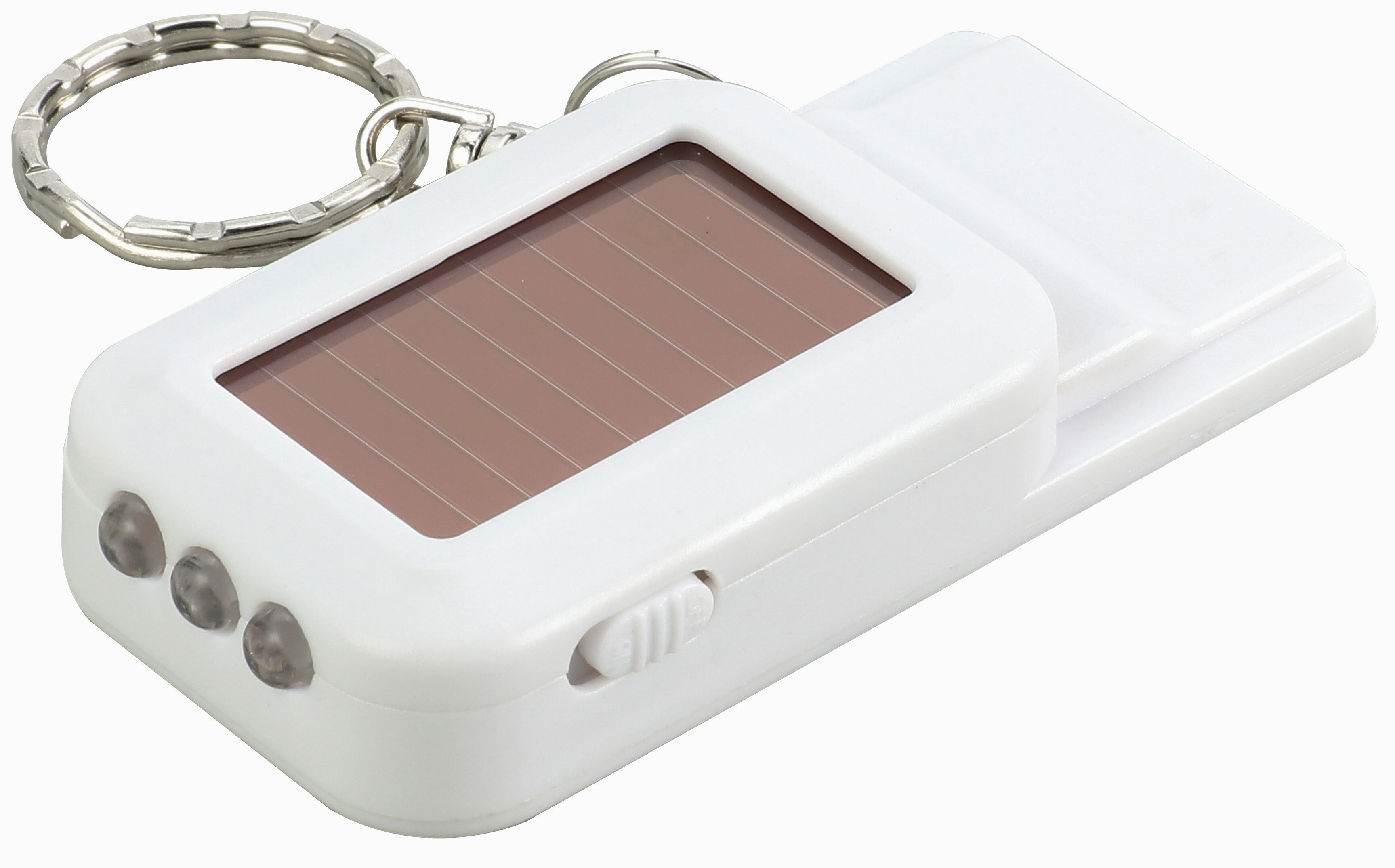 【ゆうパケット対応可】ソーラーLED付ホイッスルキーホルダー【アーテック】