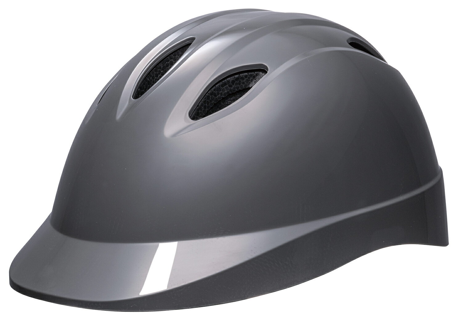 自転車用ヘルメット Chalino Lサイズ ダークグレー【DICプラスチック】