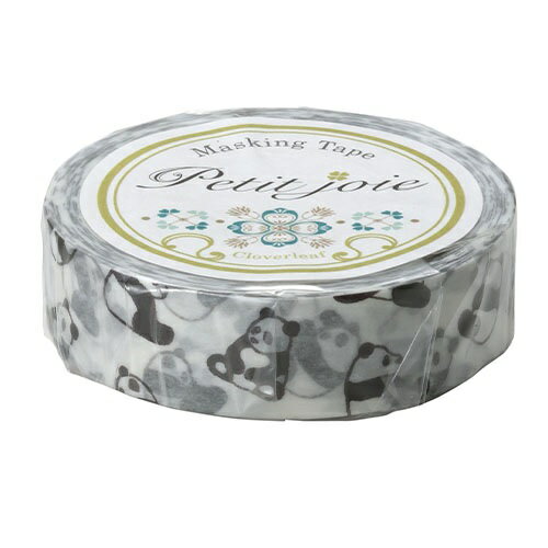 【ゆうパケット対応可】 マスキングテープ　プチジョア　ぱんだPJMT-15S065【ニチバン】