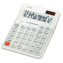 カシオ 人間工学電卓 左手用(デスク)DE-12D-L-WE-N【カシオ】(2)