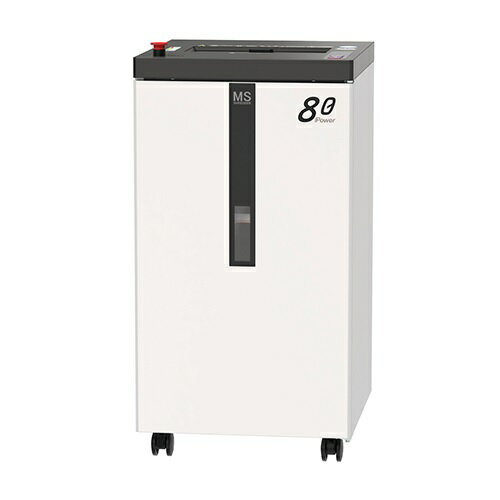 MSシュレッダー F80PF80P【明光商会】 【メーカー直送品】【時間指定不可・夜間配送不可】【平日配送のみ】