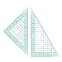【ゆうパケット対応可】 マカロン三角定規10cm ピスタチオMT-4PI【西敬】