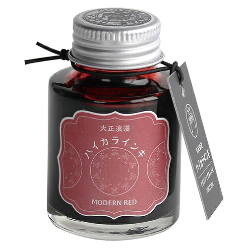 ギター万年筆用　大正浪漫インキ　モダンレッドTRH-40ML-T60【寺西化学】