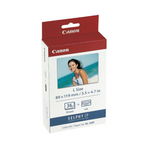 カラーインク＆写真用紙 Lサイズ 1パックKL-36IP【キヤノン】