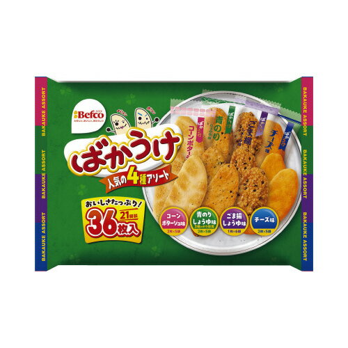 Other - ＃ばかうけアソート　36枚入り　1パック（36枚入）725277【栗山米菓】※軽減税率対象商品