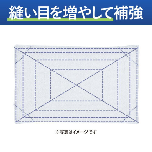 ほつれにくい雑巾（洗濯機対応）　小判　1パック（10枚入）KHF-CC201【コクヨ】