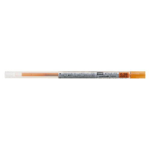 【ゆうパケット対応可】スタイルフィットホルダー専用　替芯　0．28mm　オレンジ　1本UMR10928.4【三菱鉛筆】