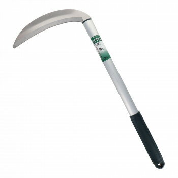 （同梱不可） sitaステン草刈鎌(薄)アルミパイプ柄　195mm　A356　331356 薄鎌