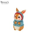 (同梱不可) Benny's ベニーズラビット(あったか) QB-014D うさぎのオブジェ(3)