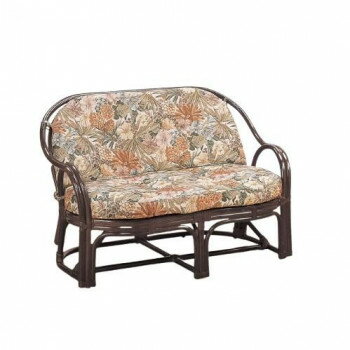 （代引き不可）（同梱不可） 今枝商店　Romantic Rattan　籐ラブチェアー　Y550B 一年中使えるおしゃれな籐椅子(3)