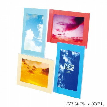 （同梱不可） ナカバヤシ　樹脂製フォトフレーム　ポストカード　4面　フ-TP-211-4W 樹脂製のクリアフ..