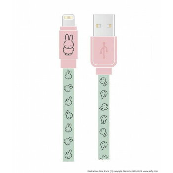 (同梱不可) ミッフィー Lightning対応 同期&充電ケーブル ミッフィー MF-387B MFi認証を受けたUSB-Lightningケーブル