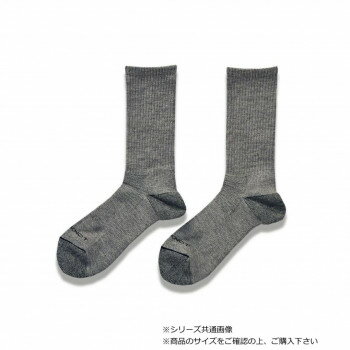 (同梱不可) ハヤブサ レイヤーテック ミドルソックス 先丸 チャコール 23 Y5145-23-93 裏パイル仕様