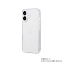 (同梱不可) iPhone16 UTILO Hybrid 精密設計耐衝撃ハイブリッドケース クリア LN-IM24CTHZCL ハイブリッドケース(2)