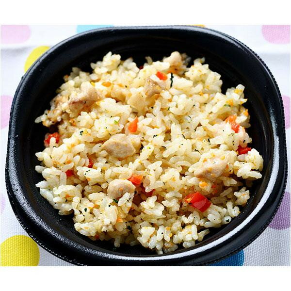 (代引き不可)(同梱不可) もぐもぐ工房 (冷凍) 彩りチキンピラフ 150g×8セット 390099 電子レンジで簡単調理。