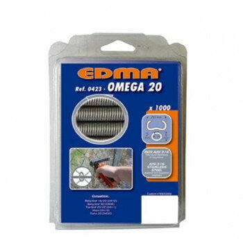 （同梱不可） エドマ フェンス工具 オメガ20ステンレス 替えリングセット