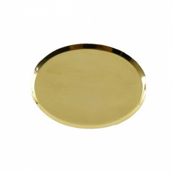 （同梱不可） 志成販売 BRASS ソートトレー オーバル(S) 308934 シンプルで見た目にも美しいオーバル型のトレー