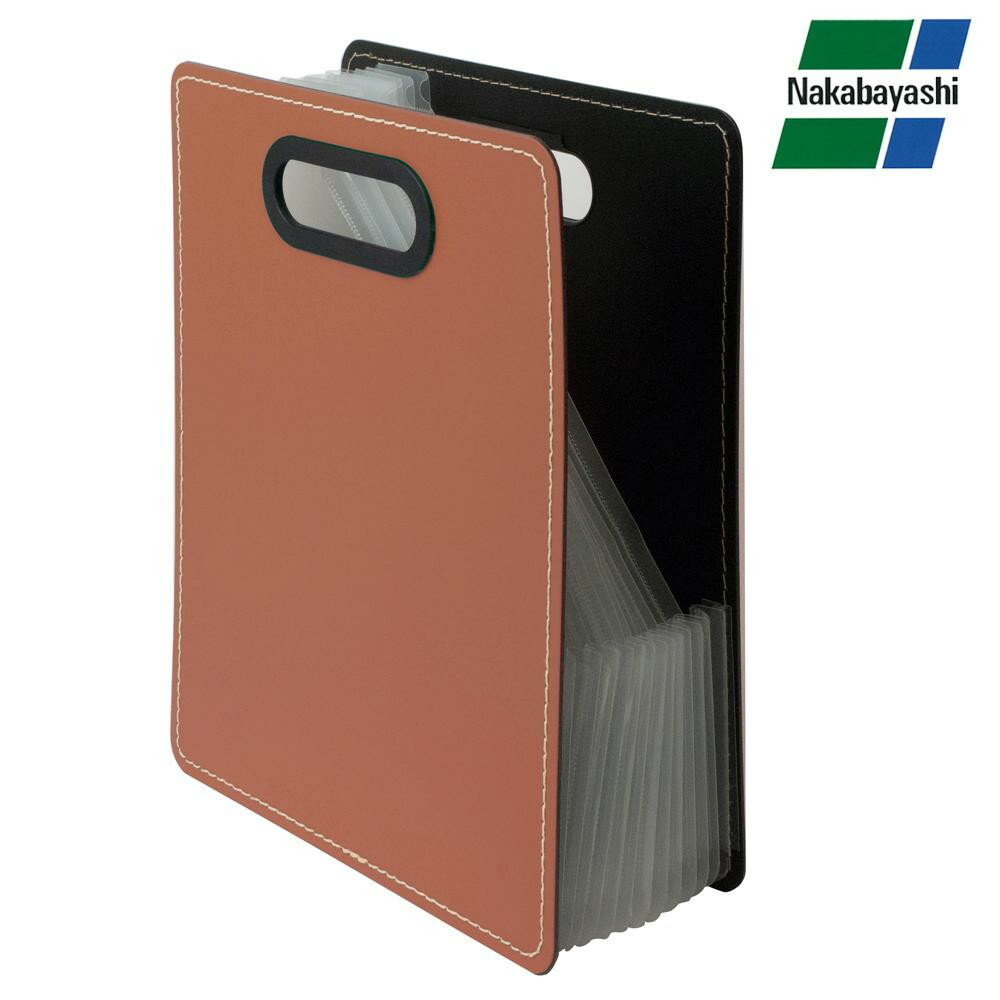（同梱不可） ナカバヤシ ドキュメントファイル・発泡PP製 タテ型 A4・S型 ウォールナットブラウン DF-..