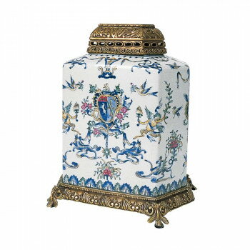 （同梱不可） アンティークオブジェ グレースチャイナ 36026 アンティーク調の陶器製オブジェ。