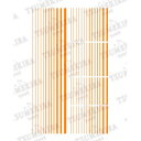 （同梱不可）TSUMEKIRA(ツメキラ) ネイルシール es ネオンライン ネオンオレンジ ES-NLI-102