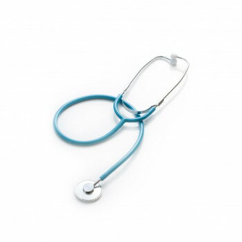 （同梱不可） FOCAL(フォーカル) ナーススコープ シングルヘッド聴診器 外バネ式 アルミヘッド スカイブルー FC-200 アルミニウム製のシングルヘッド聴診器