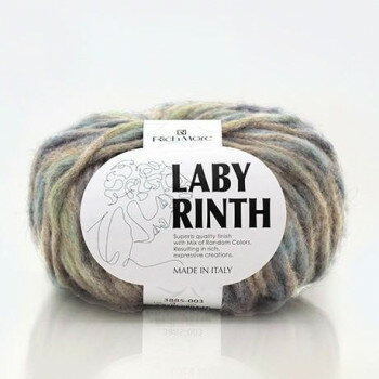 （同梱不可） ハマナカ リッチモア ラビリンス No.3 3885003 ソフトで軽い極太ファンシーヤーン