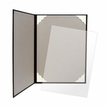 （同梱不可） タカ印 証書ファイル A4 レザー調 焦茶栗 10-6002 スリムでスタイリッシュ