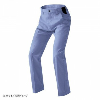 (同梱不可) アイトス ワークパンツ(ノータック)(男女兼用) ミストバイオレット 3L 6820 ウエストリブが縦や斜めの動きをフォローするワークパンツ