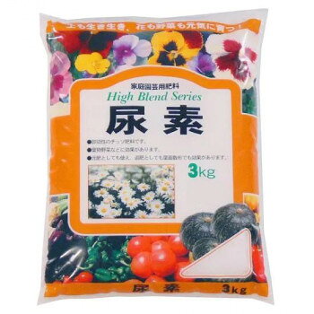 ※北海道・沖縄・離島への配送は、 別途送料がかかる場合がございますので、予めご了承くださいませ。 ※こちらの商品はメーカーより直送品のため、同梱不可とさせていただきます。 ご注文後5〜6営業日後の出荷となります 即効性の窒素肥料で、茎・葉の成長に役立ちます。茎・葉を食する野菜には欠かせない肥料です。【使い方】元肥として使用する場合は、1坪(3.3m2)あたり、100g位施す。苗などを植える場合は根から離す。※梱包時 破損防止のため別商品の袋を再利用し梱包することがございます。※離島への配送はお受けできません。サイズ34×26×5cm個装サイズ：34×26×25cm重量個装重量：15000g仕様粒状タイプ内容量:3kg生産国製造国:日本(原料原産国:中国) 可愛い かわいい おしゃれ オシャレ 便利 お得 まとめ買い キレイ 一人暮らし 同棲 雑貨 おもしろ パーティー 雑貨 広告文責 （株）國島屋 TEL:075-981-0330・お客様都合でのキャンセルの場合、出荷前後にかかわらず別途キャンセル料や手数料がご請求となります。予めご了承ください。・メーカーから取り寄せ商品となります。お客様ご注文のタイミングやメーカー在庫状況によっては欠品・廃盤の可能性がございます。予めご了承ください。fk094igrjs