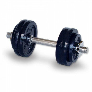 （代引き不可）（同梱不可） ダンベル　15Kg NK2715 重量調節できるダンベル