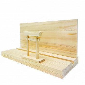 （同梱不可） A＆K 鳥居付き 神棚大セット FTL-016 木のぬくもりとヒノキの香りを感じる神棚セット