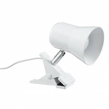 （同梱不可） YAZAWA(ヤザワコーポレーション) LEDクリップライト 9W 昼光色 ホワイト CLLE09D07WH パッとはさんですごく明るい!!LED一体型クリップライト