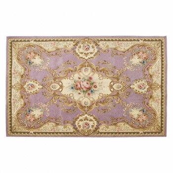 （同梱不可） ジャパンインターリビング イタリア製ゴブラン織カーペット BAROCCO140190LV 5663-150 自宅で洗えるイタリア製カーペット