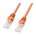 (同梱不可) ツメ折れ防止CAT5eLANケーブル 15m LA-Y5TS-15D CAT5eギガビット対応LANケーブル