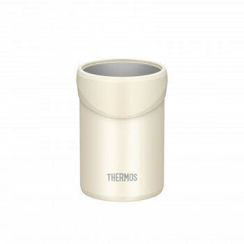 （同梱不可） 保冷缶ホルダー 350ml缶用 ホワイト JDU-350 WH タンブラーとしても使える保冷缶ホルダー