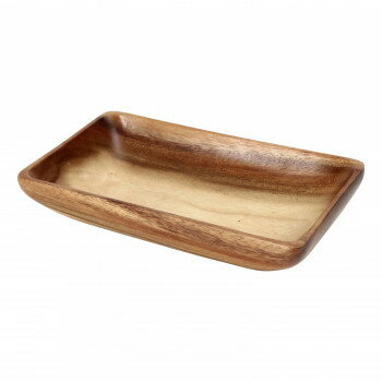 （同梱不可） 不二貿易　（C/D:30143） アカシアレクタングルボウル XL 使いやすいシンプルなデザイン