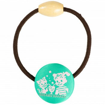 （同梱不可） OSAMU GOODS(オサムグッズ) くるみボタンヘアゴム JILL＆CAT CKOS005-1 親子で合わせても..