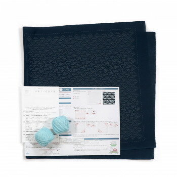 （同梱不可） オリムパス 一目刺しの花ふきん 折り紙 刺し子キット 富士山 SK-415 初心者でも楽しめる刺し子キット