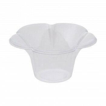 （同梱不可） サンナップ　ミニフルールカップ　透明(80ヶ入)　FKT3601 盛りのボリューム感を演出するフルールカップ