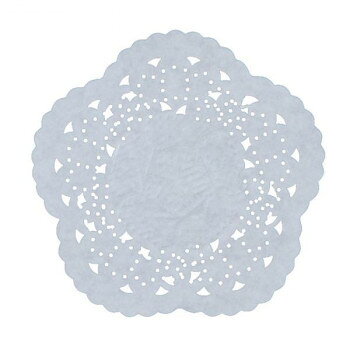 （同梱不可） レースペーパー丸型　4号　(500枚入)　XLC02004 おしゃれで可愛いデザイン