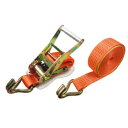 (同梱不可) 2本セット ラッシングフック 幅50mm 固定側0.5m 巻側6m 幅50mm rb-hk-0506-2p 安全安心な製品