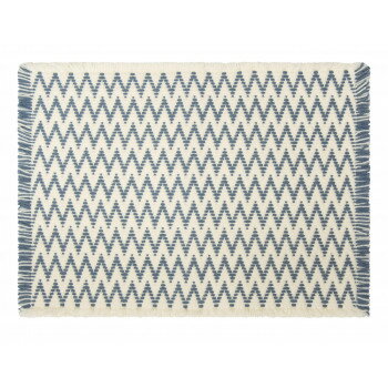 （同梱不可） オカトー　Ag+スパイス　バスマット　48×66cm　ブルー しっかりとした質感と独特の風合い