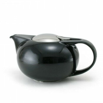 （同梱不可） ZERO JAPAN サターンティーポットR BBN-37 BK・ブラック ティーポット