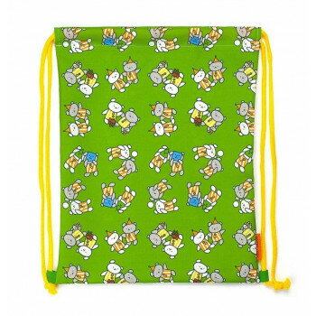 （同梱不可） こぐまちゃん ナップサック巾着 こぐまちゃんとしろくまちゃん CKKC012-2 「こぐまちゃん..