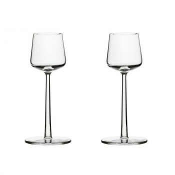 （同梱不可） （A） Iittala イッタラ エッセンス シェリー(スイートワイン) ペア 1008566 美味しく飲むためのグラスの機能性を重視