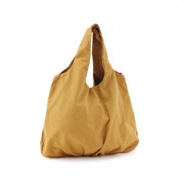 （同梱不可） 志成販売 ギャザーとタックのふんわりトートバッグ マスタード 108301MT 大きいけどあいらしく