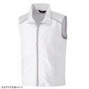 (同梱不可) アイトス リフレクトベスト(男女兼用) ホワイト SS 2201 季節を問わず着用できるリフレクトベスト(4)
